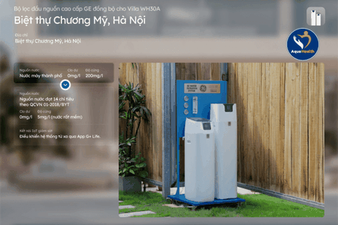 Hệ Thống Lọc Tổng GE WH30A - Lọc Sạch Tối Ưu Trong 3 Bước