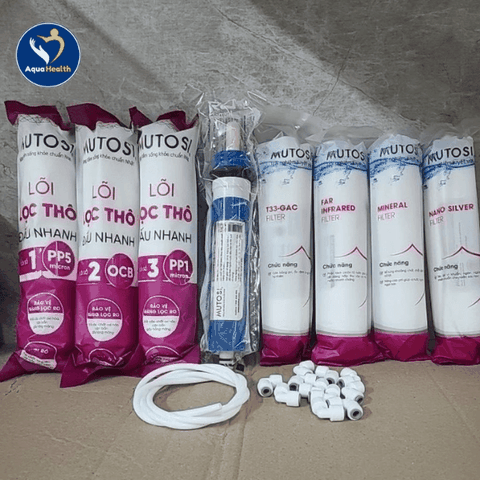 Bộ 8 Lõi Lọc Nước Mutosi