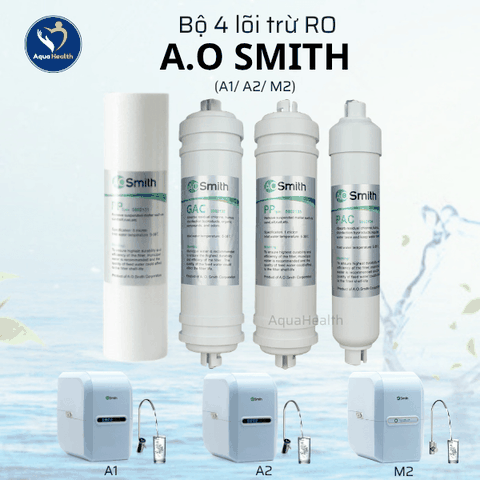 Bộ Lõi Lọc Nước A.O Smith A1/A2/M2