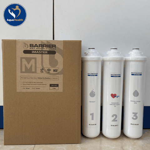 Combo 3 Lõi Lọc BWT Barrier IMaster Ion M
