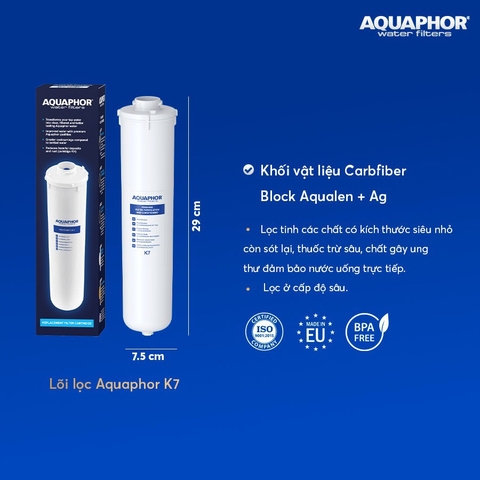 Lõi lọc Aquaphor Crystal Eco (K3, K7B, K7)