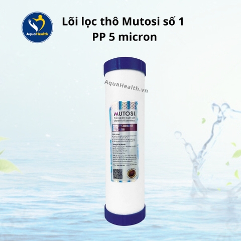 Lõi lọc thô Mutosi 123 (nối nhanh, thường)