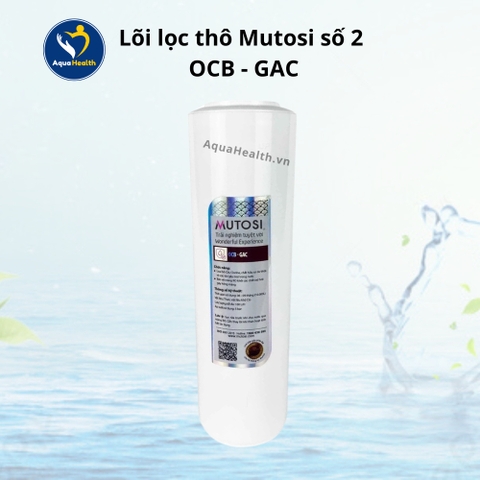 Lõi lọc thô Mutosi 123 (nối nhanh, thường)