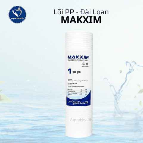 Bộ lõi lọc 123 Đài Loan Makxim 10 inch