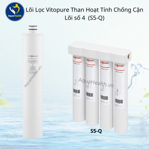 Lõi số 4 Vitopure S5 - Than hoạt tính chống đóng cặn S5-Q