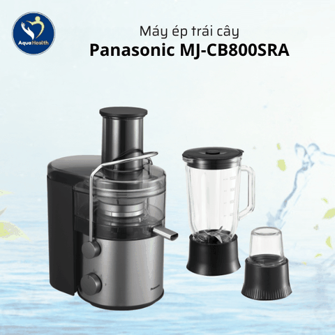 Máy Ép Trái Cây Panasonic MJ-CB800SRA - 2 Mức Độ Ép Nước