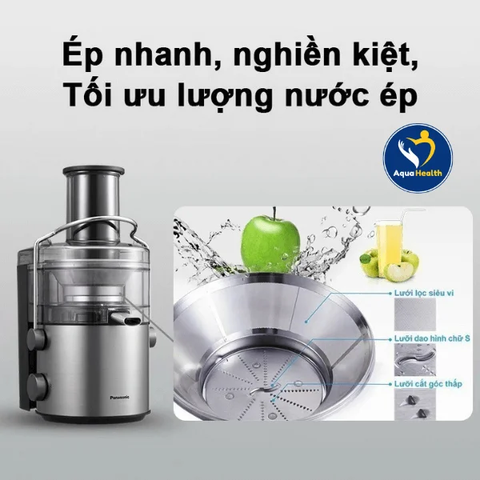 Máy Ép Trái Cây Panasonic MJ-CB800SRA - 2 Mức Độ Ép Nước