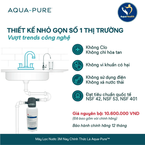 Máy Lọc Nước 3M ICE140S-WOI – Hiệu Suất Lọc Vượt Trội