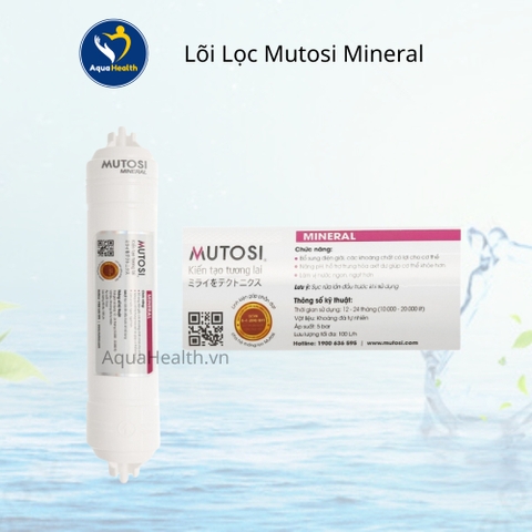 Bộ Lõi Lọc Chức Năng Mutosi (Bộ 7 Lõi Lọc Chức Năng Mutosi)