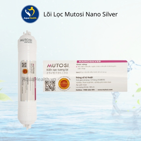 Bộ Lõi Lọc Chức Năng Mutosi (Bộ 7 Lõi Lọc Chức Năng Mutosi)