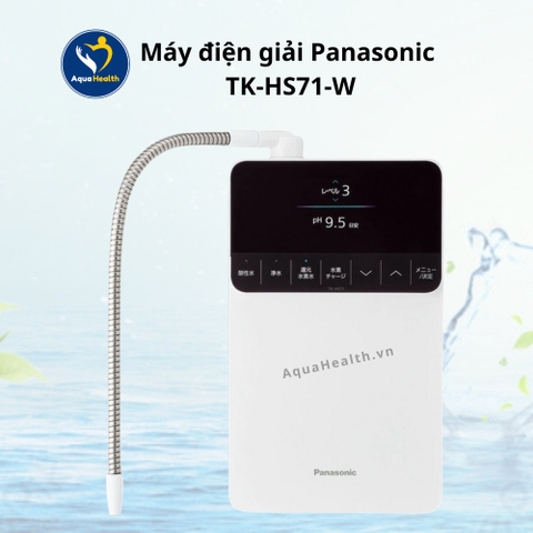 Máy Điện Giải Panasonic TK-HS71-W - Hàng Nội Địa Chuẩn Nhật, Mới 100%