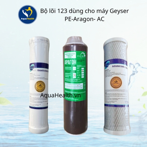 Bộ lõi 123 Geyser 10 inch