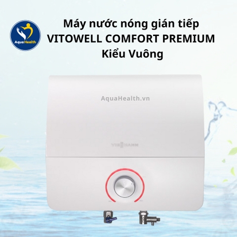 Máy Nước Nóng Gián Tiếp Viessmann Vitowell Comfort Premium Kiểu Vuông (15 lít hoặc 30 lít)