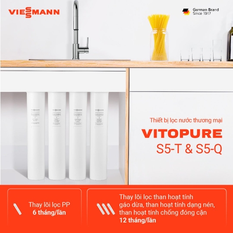 Thiết Bị Lọc Nước Thương Mại Viessmann Vitopure S5-Q