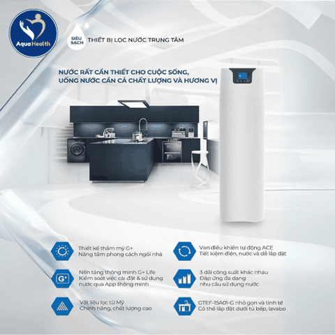 Hệ Thống Lọc Tổng GE WH30A - Lọc Sạch Tối Ưu Trong 3 Bước