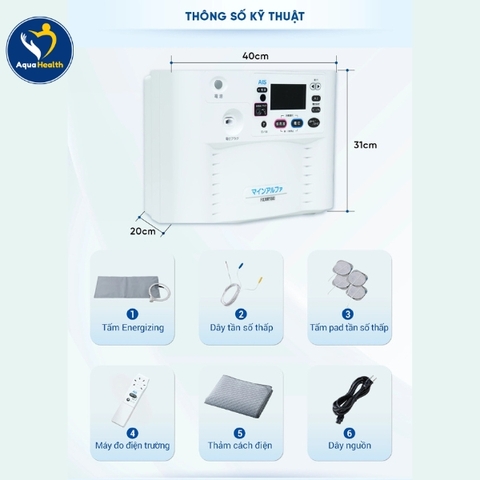 Fujiiryoki FX-M14000 - Máy Điện Trường Cao Áp Đạt Chuẩn Y Tế