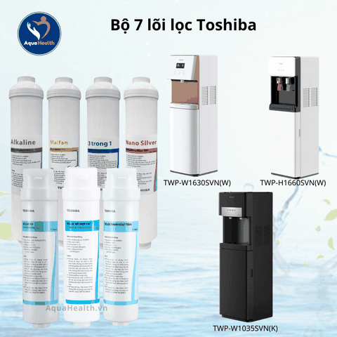 Bộ lõi lọc Toshiba 7 lõi (dùng cho máy TWP-H1660SVN(W), TWP-W1630SVN(W), TWP-W1035SVN(K)...)