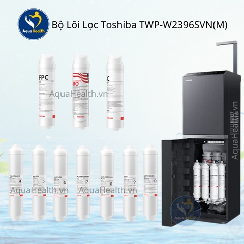 Bộ lõi lọc Toshiba Model TWP-W2396SVN(M) - Gồm 10 lõi