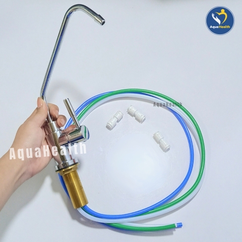 Vòi 3 dây đi âm dùng cho máy điện giải Trim Ion