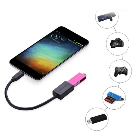 Cáp Micro USB 2.0 OTG Ugreen 10396 UG10396