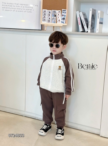 BERNIE_ÁO KHÓA KHÓA KÉO CHO BÉ TRAI