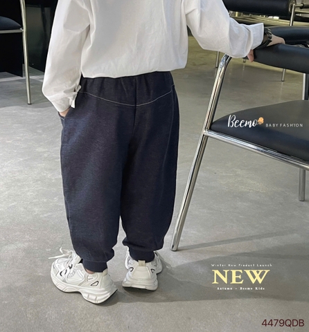 BEEMO_QUẦN GIẢ BÒ CHỈ NỐI BO GẤU CHO BÉ TRAI