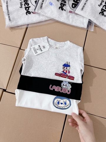 COMBO 3 ÁO ZIP DÀY DẶN LOẠI 1 IN HÌNH LABUBU DÀI TAY BÉ TRAI BÉ GÁI