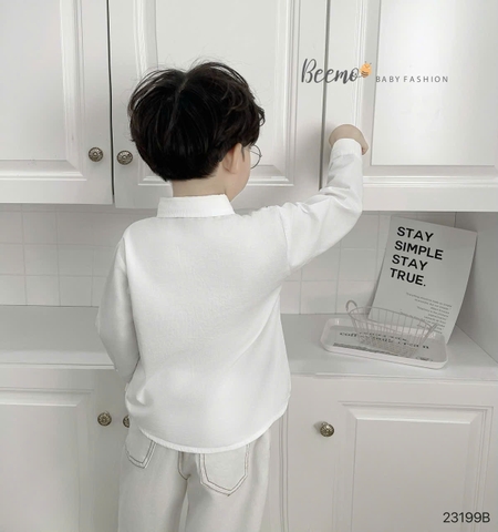 Beemo_SET SƠ MI CÔNG TỬ LỊCH LÃM CHO BÉ TRAI