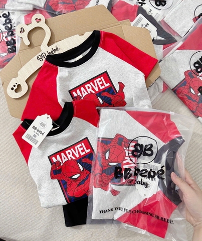 [BỘ MARVEL ĐỎ ĐEN] – PHIÊN BẢN HÈ SIÊU HOT CHO BÉ TRAI