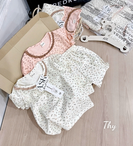 SET 2 BỘ CỘC TAY CỔ NƠ CHO BÉ