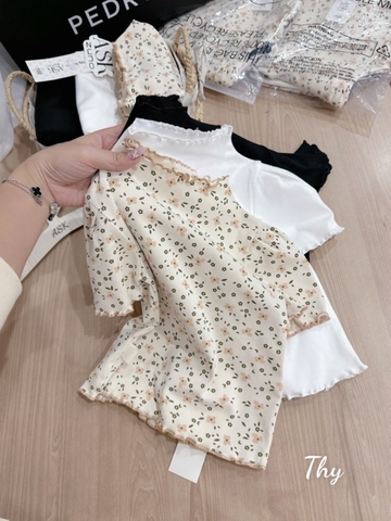 SET 3 ÁO ZIP HOA NHÍ – ĐẸP MÊ LY, MỀM MẠI CHUẨN HÀN