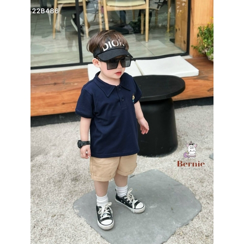 BERNIE_SET ÁO POLO QUẦN KAKI CHO BÉ TRAI