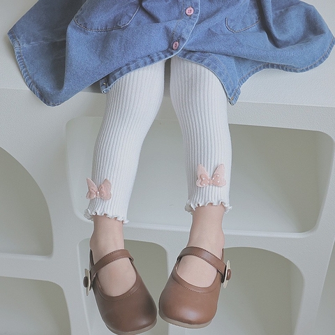 QUẦN TẤT LEN KHÔNG BÀN BÈO GẤU BÉ GÁI