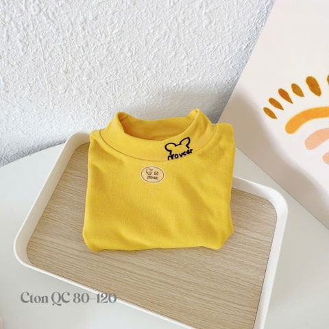 ÁO GIỮ NHIỆT COTTON NỈ CHO BÉ TRAI GÁI