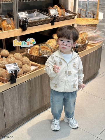 ÁO GIÓ IN TRÀN GẤU DỄ THƯƠNG – MẪU MỚI NHẤT NHÀ BEEMO