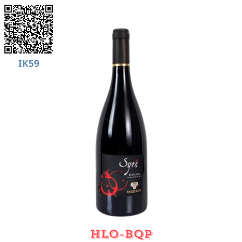 RƯỢU VANG Ý NHẬP KHẨU: UGGIANO TOSCANA SYRAH
