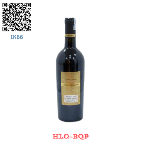 RƯỢU VANG Ý NHẬP KHẨU: PAOLO e CARLO PRIMITIVO DI MANDURIA RISERVA