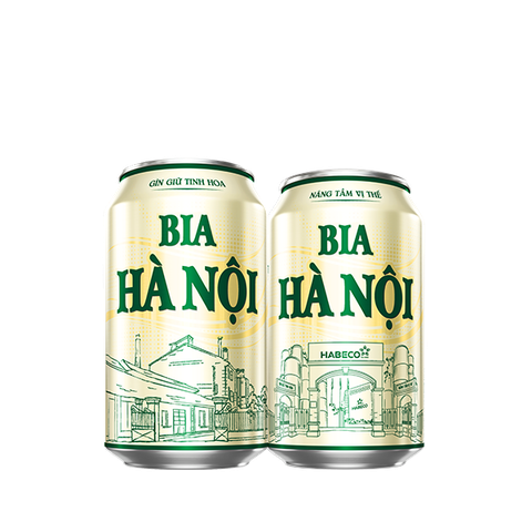 Bia Hà Nội nhãn xanh