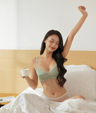 Áo ngực ren không gọng FAL04063905