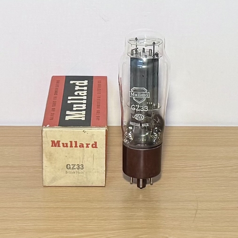Bóng Đèn GZ33. Mullard GZ37 / 5U4G D getter Mới Chưa Sử Dụng