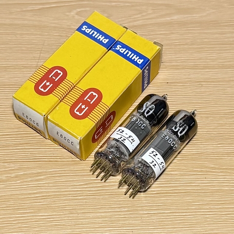 Bóng Đèn E80CC. Philips E80CC / 12AU7 Bản SQ Đặc Biệt, Ống Chân Không Cổ Điển ( N1 )