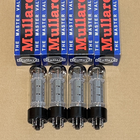 4x Mullard EL34 6CA7 Power Vacuum Tube New In Box