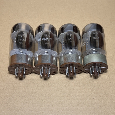4x Ống Công Suất GE 6550A KT88 Đã Được Kiểm Tra NOS