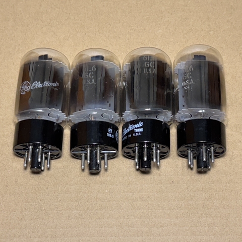 Ống Công Suất GE 6L6GC DD Getter