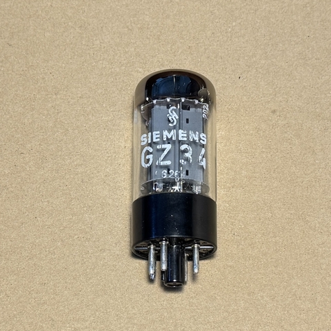 1Pc Siemens GZ34 5AR4 Mullard Code F32 B7B2 Rectifier Tube