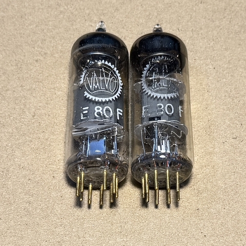 2Pcs E80F 6084 Valvo EF86 Valve Tube