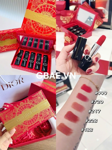 SET SON DIOR LIMITED VỎ ĐỎ (999,720,217,228,188)