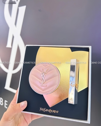 Set SON & CUSHION YSL Phiên bản limited (Vỏ bạc)