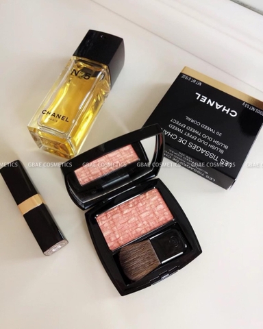 Má Hồng Blush CHANEL Les Tisages Dou Tweed Effect