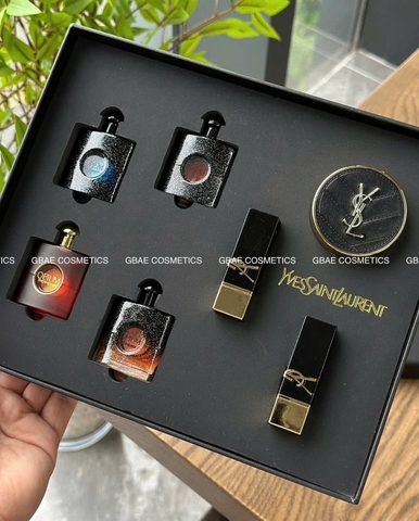 Set YSL son/nước hoa/cushion Minisize Limited Edition 2024